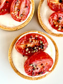 Whipped Ricotta & Tomato Mini Tarts Mapleton House Catering