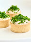 Salmon Rillette Mini Tarts Mapleton House Catering