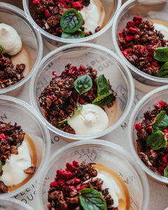 Granola Pots Mapleton House Catering